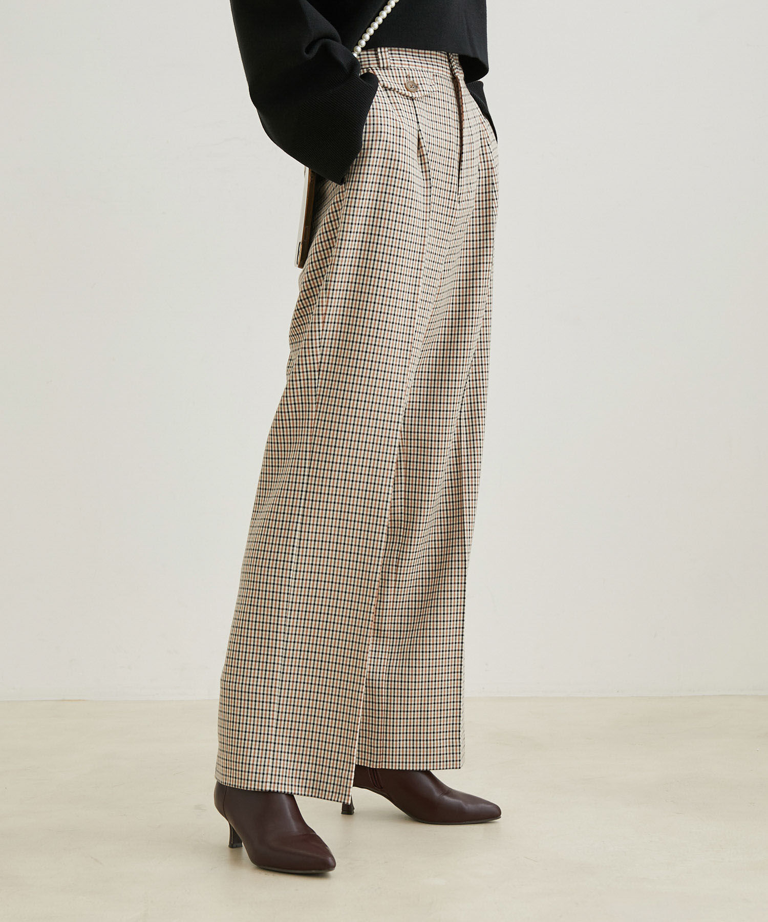 VIS「【HOT BEAUTY STRETCH】【洗える】ストレートパンツ」|その他|