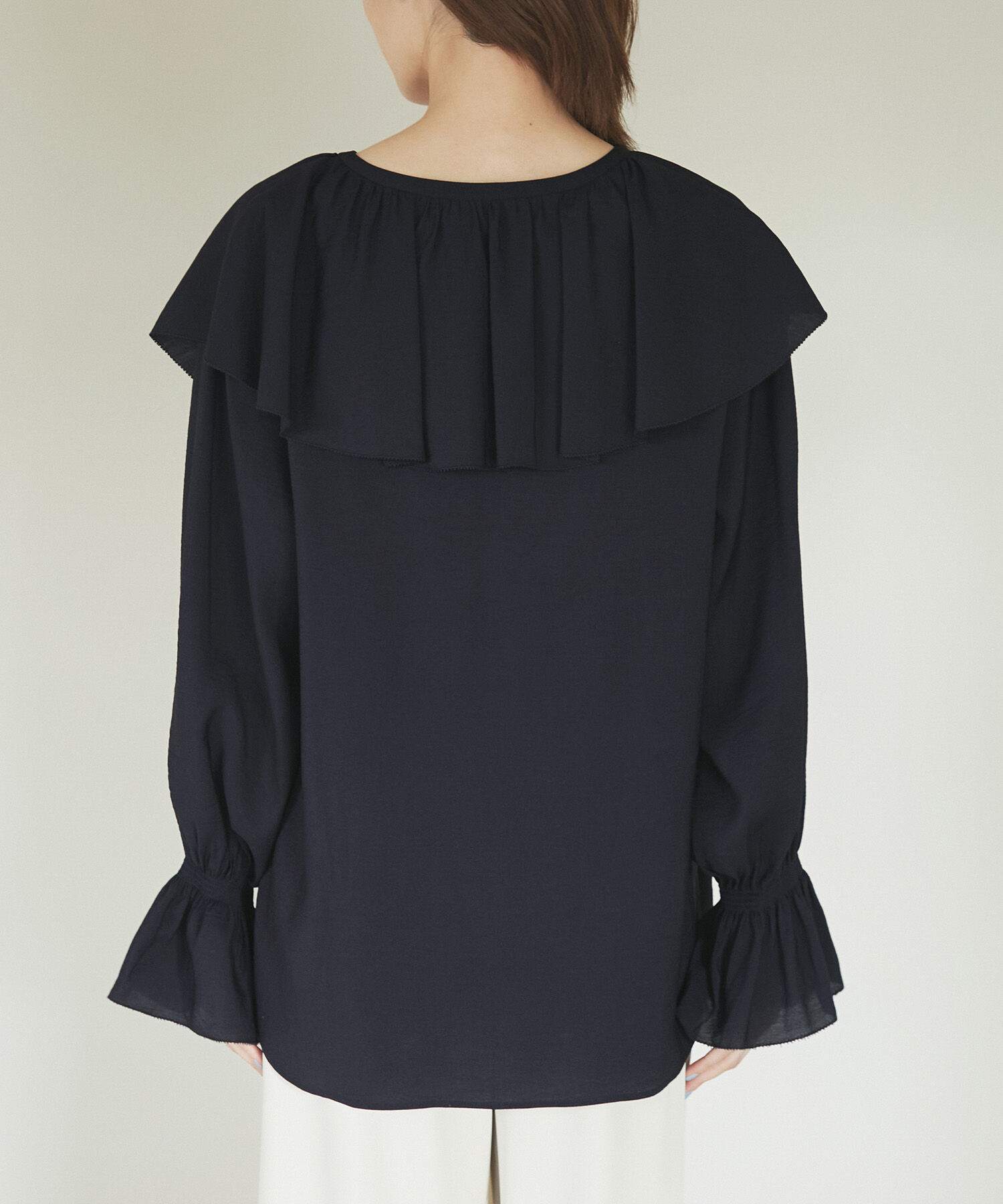 Rope&rsquo;Picnic「ラッフルカラーブラウス」|シャツ・ブラウス|