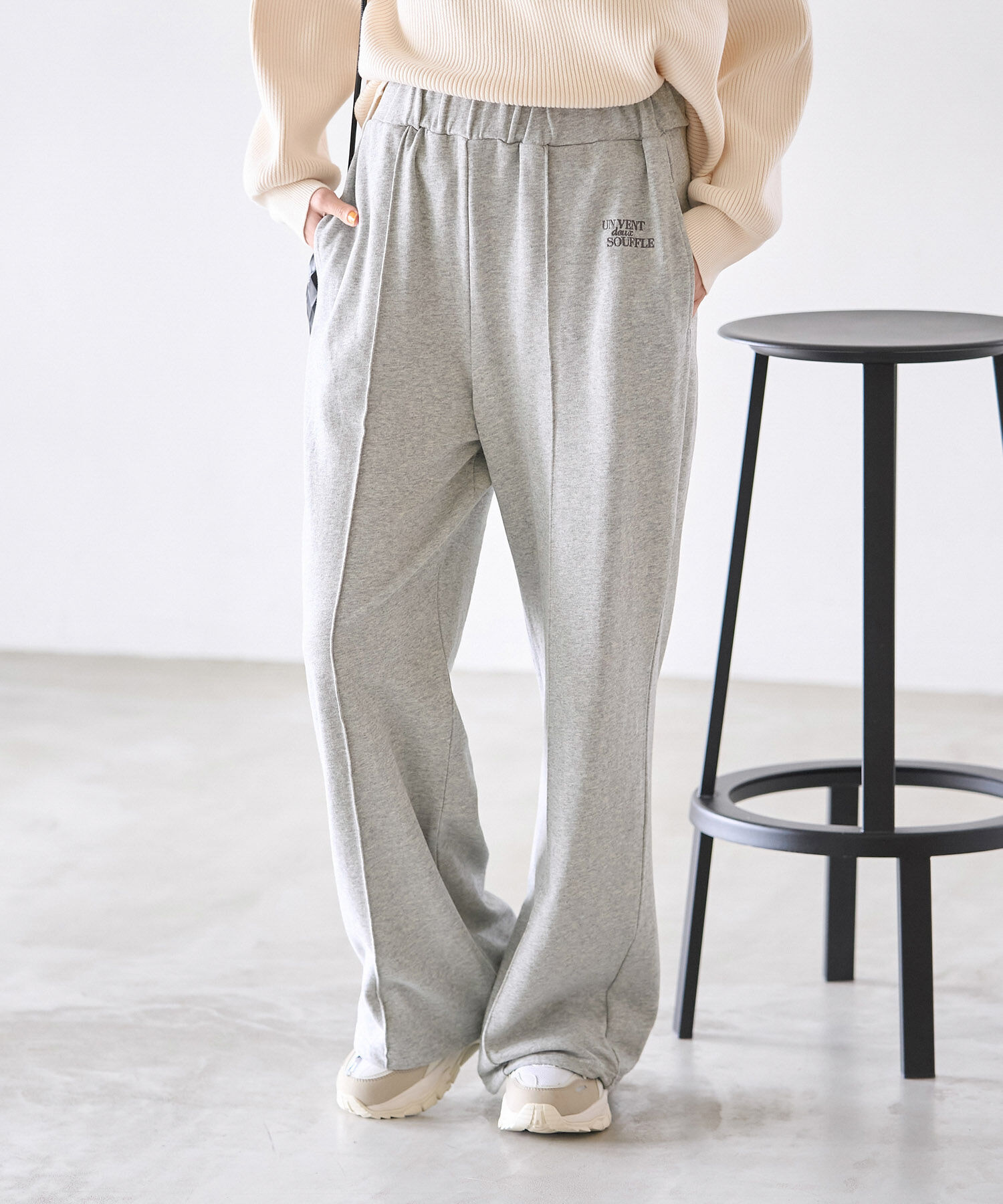 ROPE' PICNIC R「セットアップ対応/裾ドロスト付きスウェットパンツ」|その他|