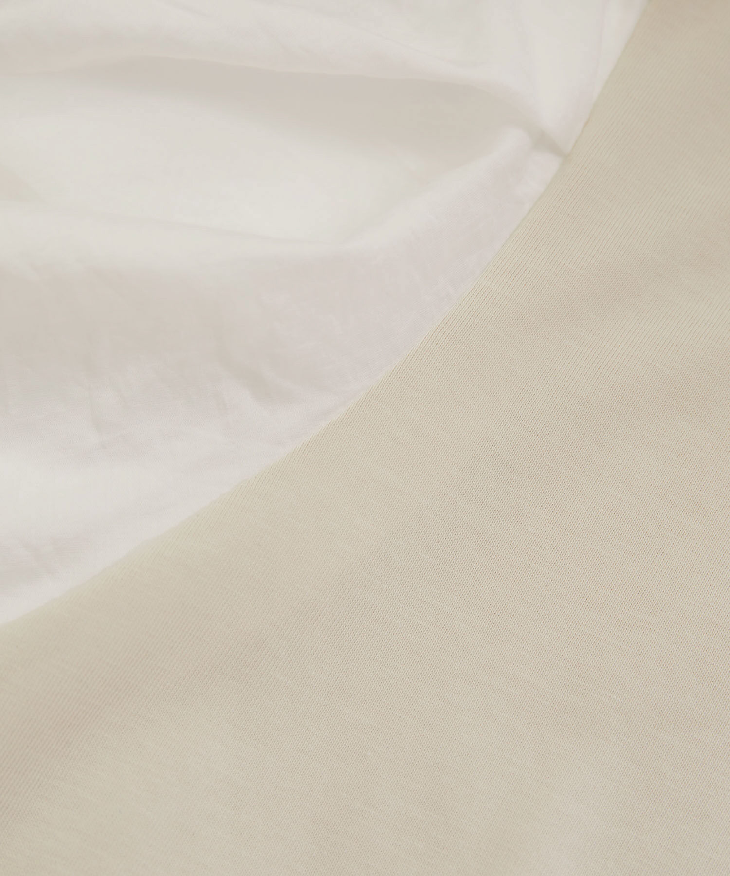 Rope&rsquo;Picnic「袖異素材カットトップス」|Tシャツ・カットソー|