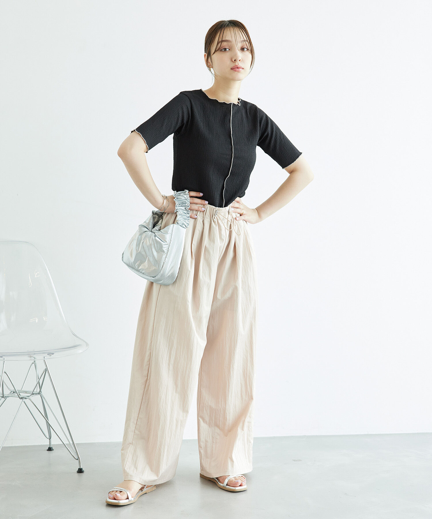 Rope&rsquo;Picnic「カットメロウトップス」|Tシャツ・カットソー|