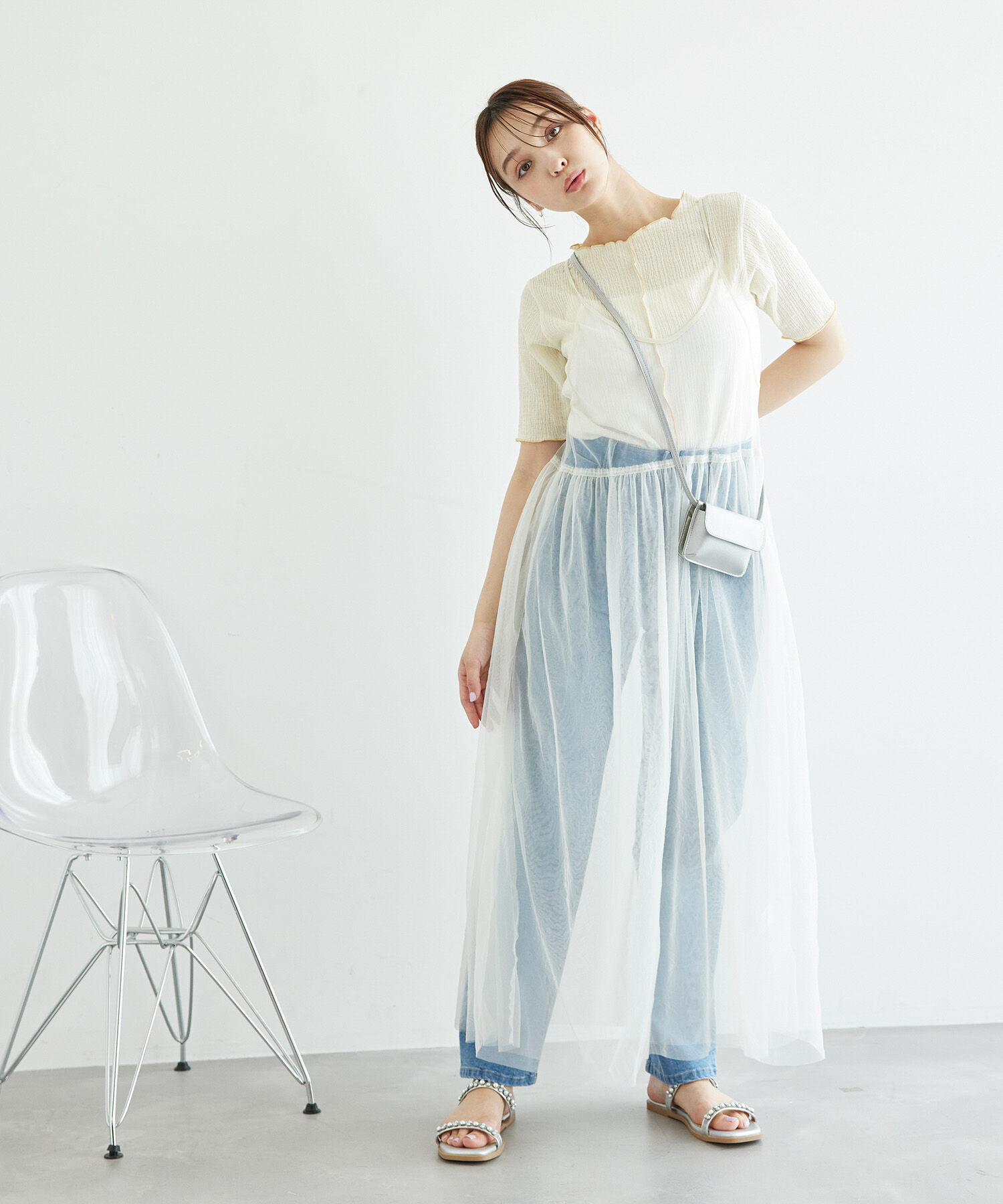 Rope&rsquo;Picnic「カットメロウトップス」|Tシャツ・カットソー|