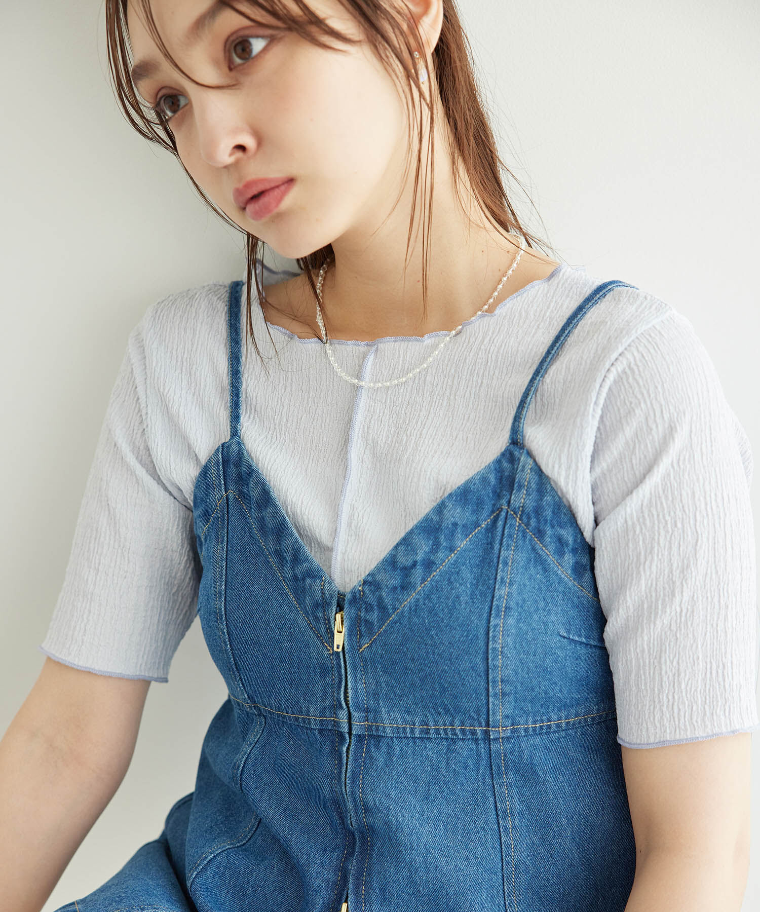 Rope&rsquo;Picnic「カットメロウトップス」|Tシャツ・カットソー|