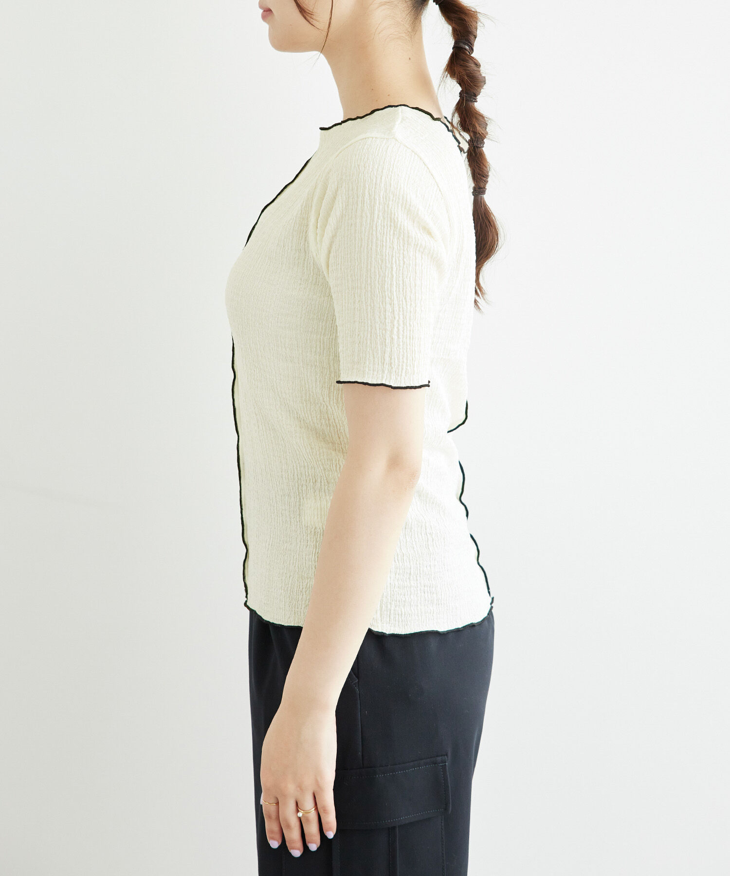 Rope&rsquo;Picnic「カットメロウトップス」|Tシャツ・カットソー|