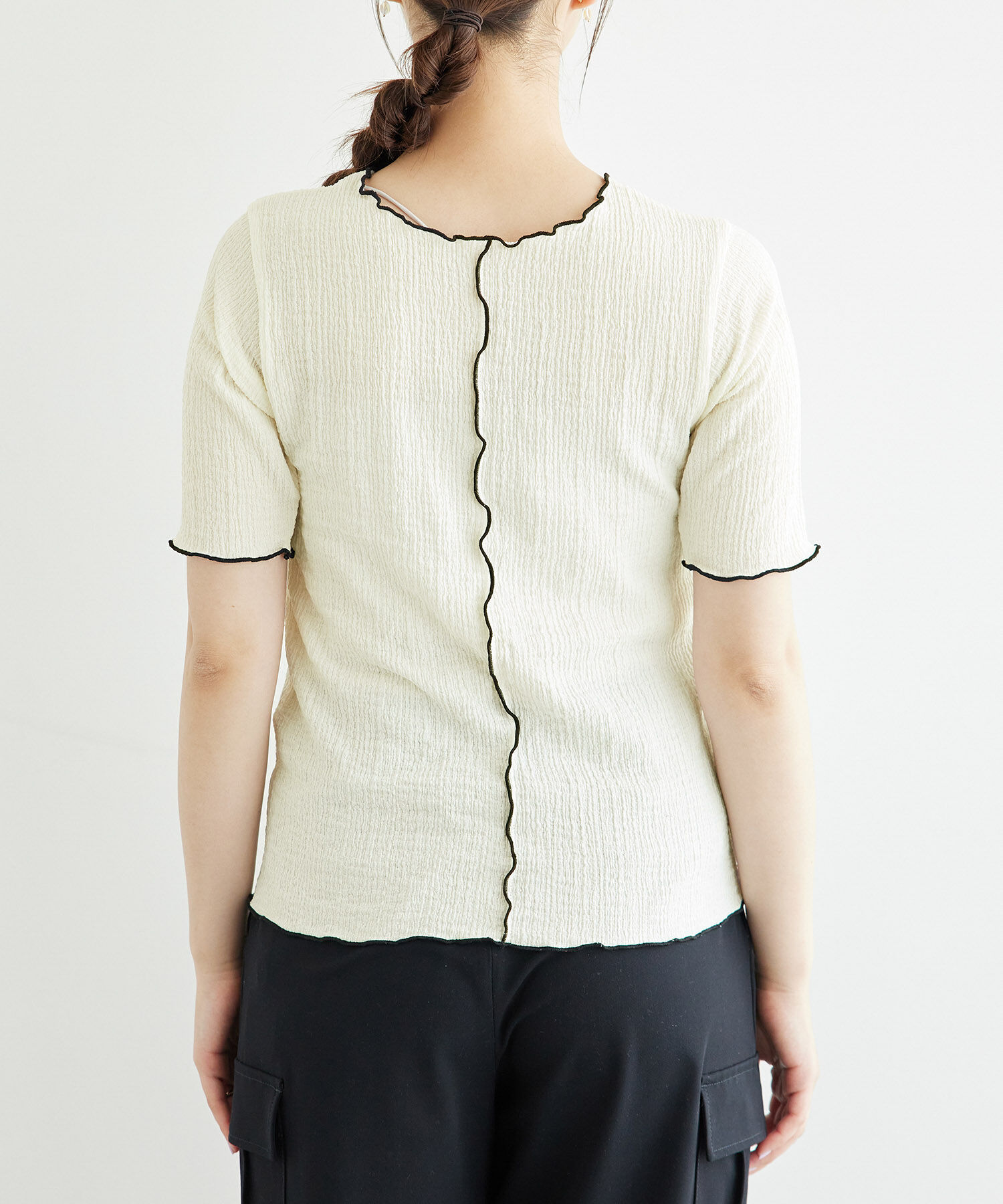 Rope&rsquo;Picnic「カットメロウトップス」|Tシャツ・カットソー|