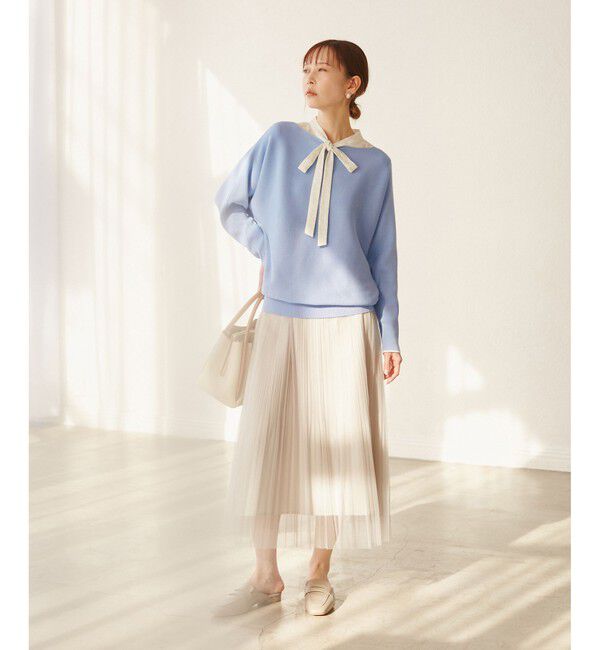 Rope&rsquo;Picnic「【YOKU MOKU/ヨックモック&times;ROPE' PICNIC】ビスキュイニット」|ニット・セーター|