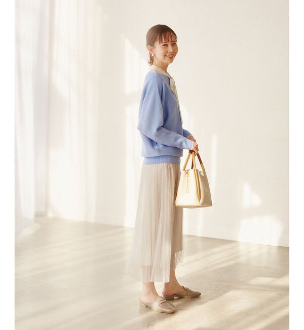 Rope&rsquo;Picnic「【YOKU MOKU/ヨックモック&times;ROPE' PICNIC】ビスキュイニット」|ニット・セーター|