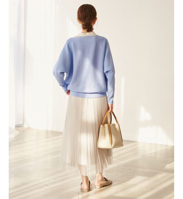 Rope&rsquo;Picnic「【YOKU MOKU/ヨックモック&times;ROPE' PICNIC】ビスキュイニット」|ニット・セーター|