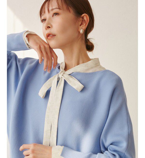 Rope&rsquo;Picnic「【YOKU MOKU/ヨックモック&times;ROPE' PICNIC】ビスキュイニット」|ニット・セーター|