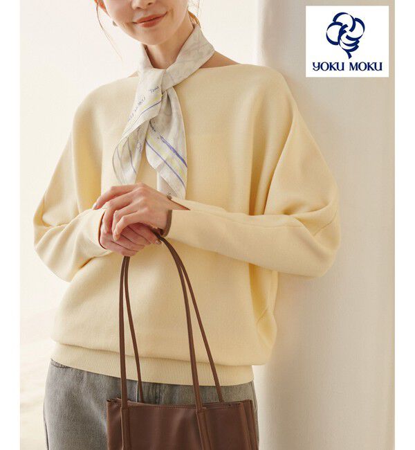 Rope&rsquo;Picnic「【YOKU MOKU/ヨックモック&times;ROPE' PICNIC】ビスキュイニット」|ニット・セーター|クリームサブ