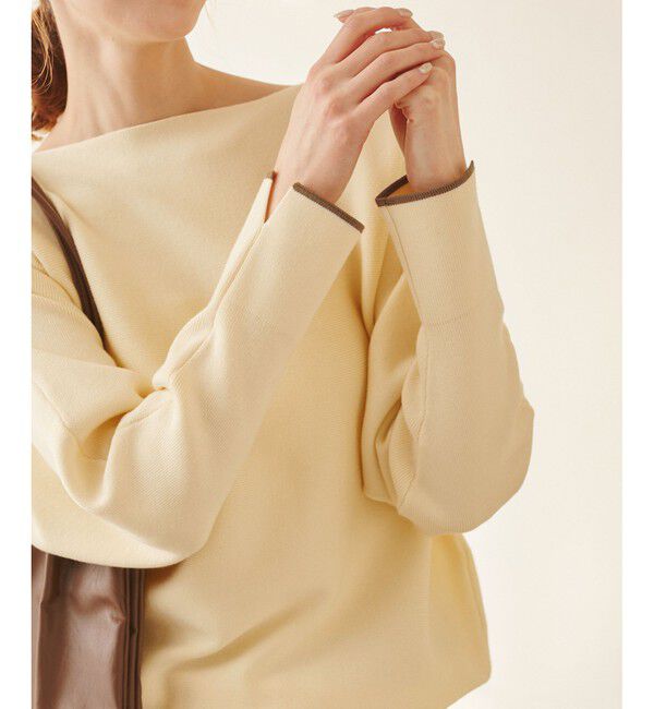 Rope&rsquo;Picnic「【YOKU MOKU/ヨックモック&times;ROPE' PICNIC】ビスキュイニット」|ニット・セーター|