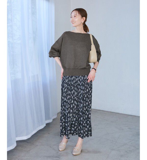 Rope&rsquo;Picnic「スポンジシアーニットプルオーバー」|ニット・セーター|