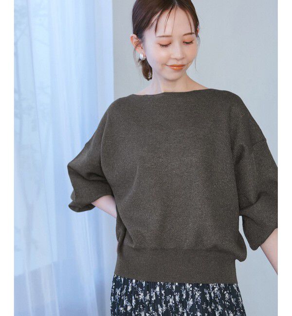 Rope&rsquo;Picnic「スポンジシアーニットプルオーバー」|ニット・セーター|