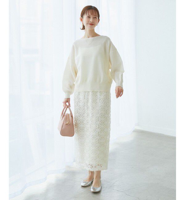 Rope&rsquo;Picnic「スポンジシアーニットプルオーバー」|ニット・セーター|