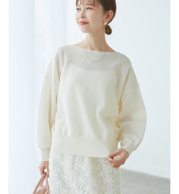 Rope&rsquo;Picnic「スポンジシアーニットプルオーバー」|ニット・セーター|