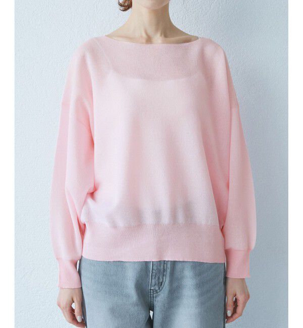 Rope&rsquo;Picnic「スポンジシアーニットプルオーバー」|ニット・セーター|