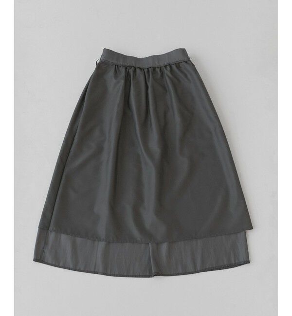 Rope&rsquo;Picnic「切り替えギャザーフレアスカート」|スカート|