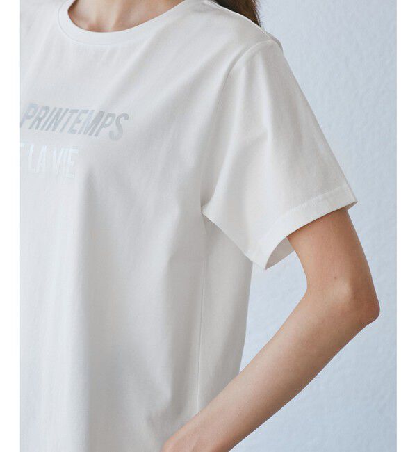 Rope&rsquo;Picnic「【UVカット・洗濯機OK・接触冷感】RENUロゴTシャツ」|Tシャツ・カットソー|