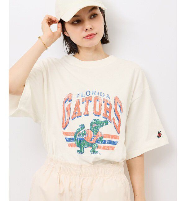 Rope&rsquo;Picnic「【DISCUS ATHLETIC/ディスカスアスレチック】オーバーサイズU.S.カレッジTシャツ」|Tシャツ・カットソー|