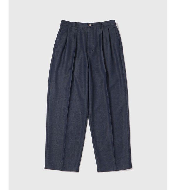 ADAM ET ROPE'「NIKKE ワイド イージー スラックスデニム / ADAM ET ROPE' JEANS -GRID-」|デニム|