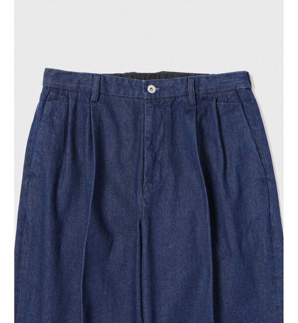 ADAM ET ROPE'「ワイド イージー デニムパンツ / ADAM ET ROPE' JEANS -GRID-」|デニム|