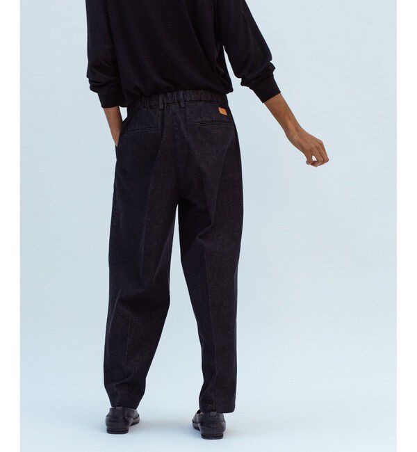 ADAM ET ROPE'「ワイド イージー デニムパンツ / ADAM ET ROPE' JEANS -GRID-」|デニム|