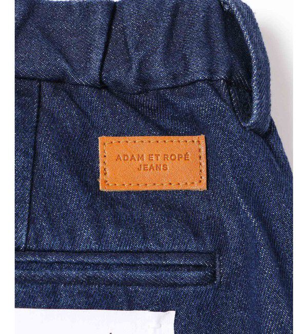 ADAM ET ROPE'「ワイド イージー デニムパンツ / ADAM ET ROPE' JEANS -GRID-」|デニム|