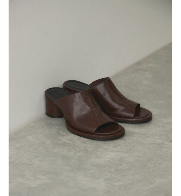 ADAM ET ROPE'「カバーヒールサンダル」|サンダル|ブラウン(20)