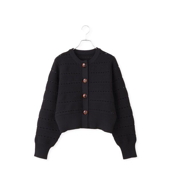 ADAM ET ROPE'「【WEB限定】mixパターンニットカーディガン」|カーディガン|