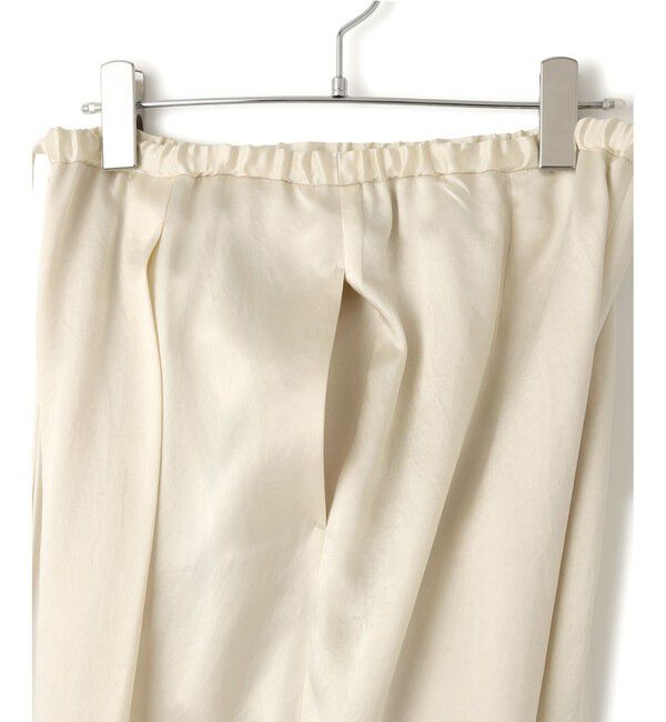 ADAM ET ROPE'「【EMOELLE】サテンイージースラックス」|スラックス|