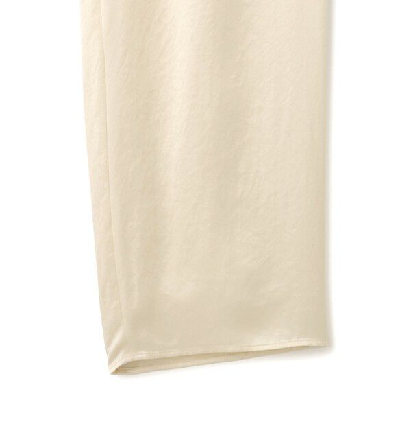 ADAM ET ROPE'「【EMOELLE】サテンイージースラックス」|スラックス|