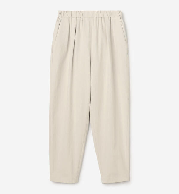 Morris & Sons「MORRIS & SONS | タックイージーパンツ WOMEN」|チノ|