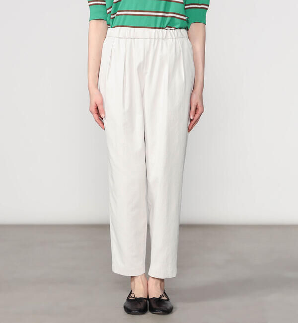 Morris & Sons「MORRIS & SONS | タックイージーパンツ WOMEN」|チノ|