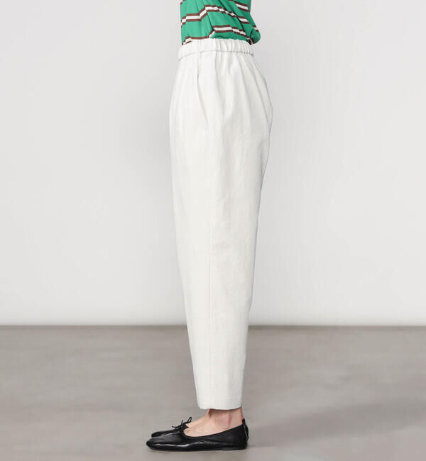 Morris & Sons「MORRIS & SONS | タックイージーパンツ WOMEN」|チノ|