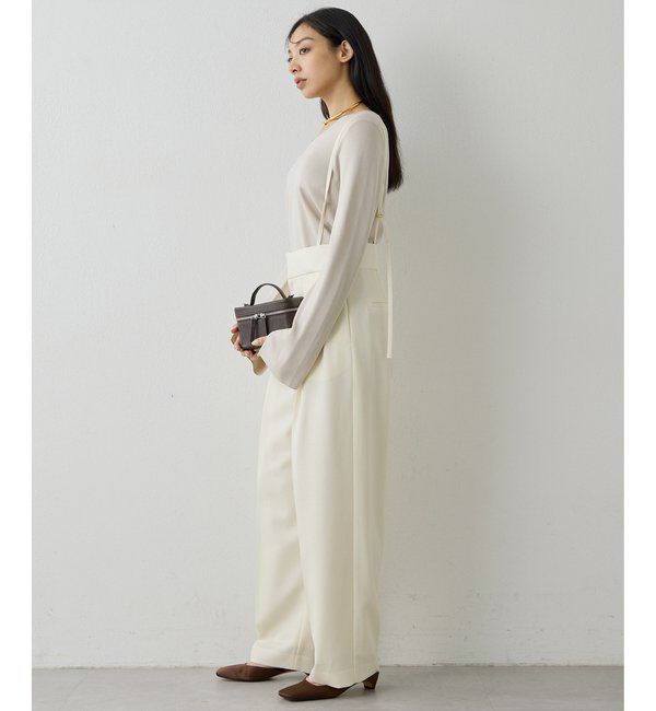  「2wayスムースプルオーバー」|ニット・セーター|