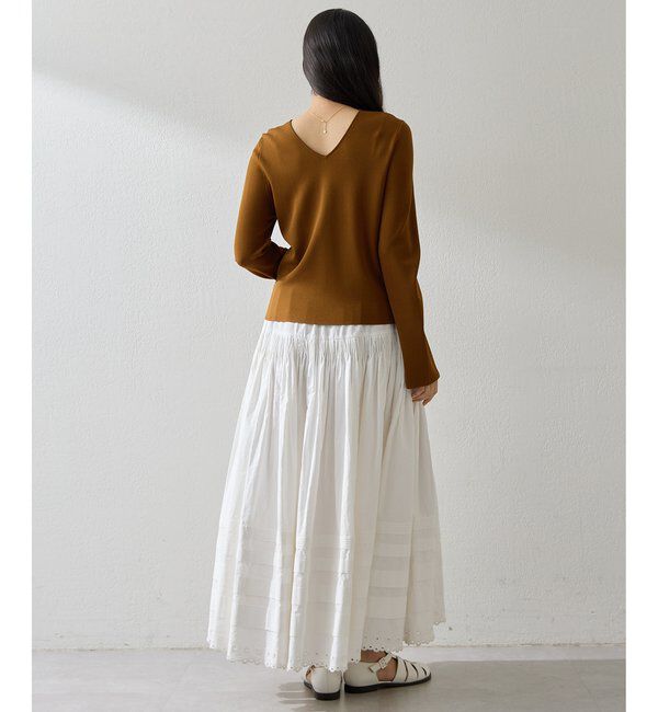  「2wayスムースプルオーバー」|ニット・セーター|