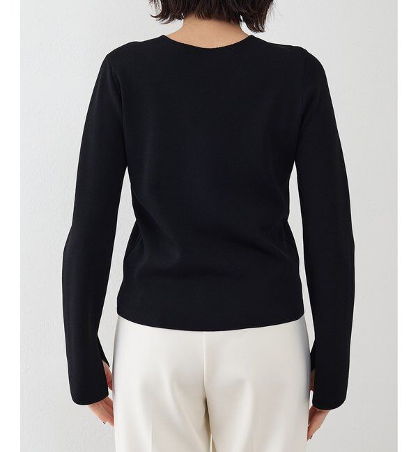  「2wayスムースプルオーバー」|ニット・セーター|