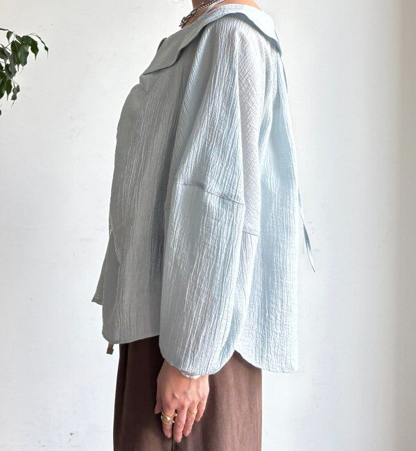  「ギャザーチョーカーブラウス」|シャツ・ブラウス|