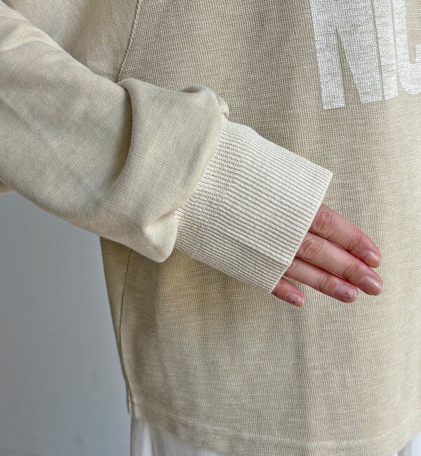  「【WEB限定】スラブ天竺ロゴロンTEE」|Tシャツ・カットソー|