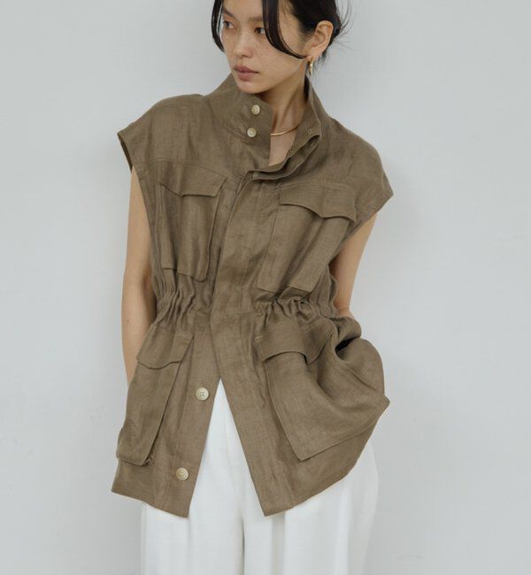  「フレンチリネンジレ」|ベスト・ジレ|