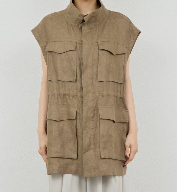  「フレンチリネンジレ」|ベスト・ジレ|