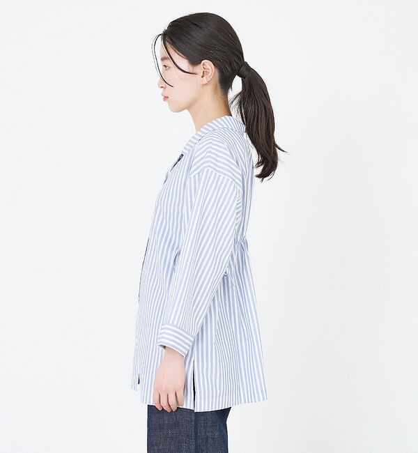 collex「＜手洗い可＞バックギャザーブラウス」|シャツ・ブラウス|