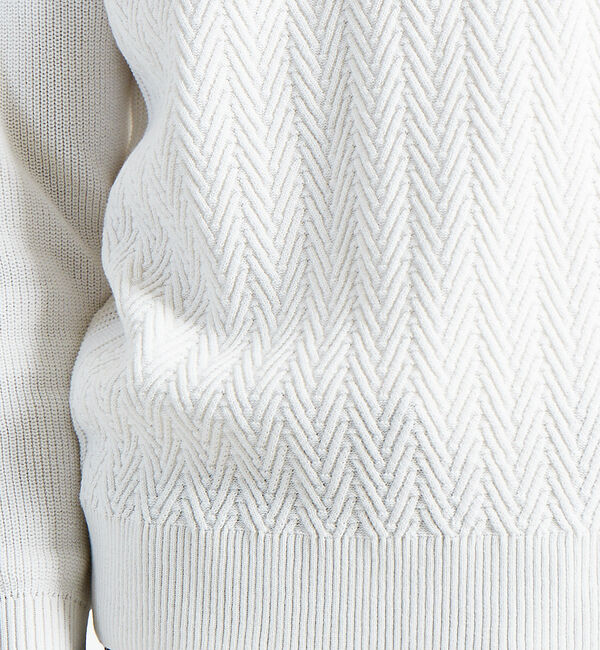 ABAHOUSE「コットンリンクスプルオーバーニット」|ニット・セーター|