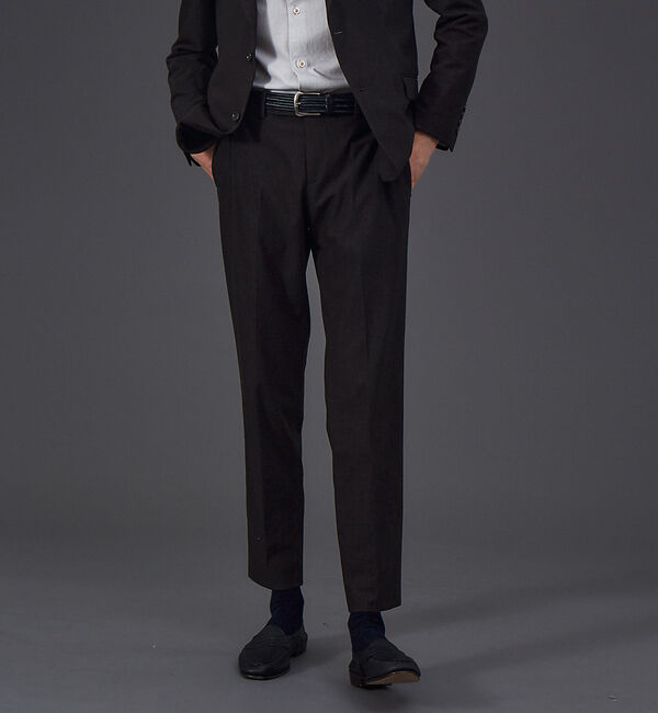 ABAHOUSE「【FLEX】セットアップ対応 2WAY ストレッチ プリント パンツ」|その他|ダークブラウン