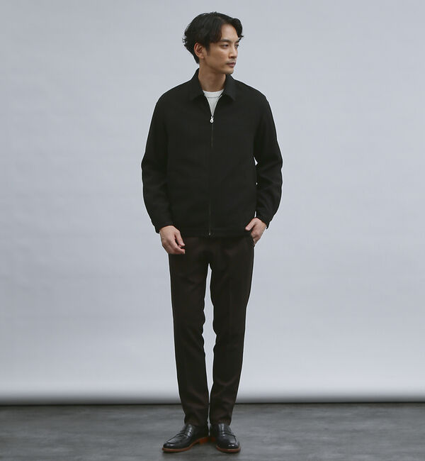 ABAHOUSE「【セットアップ対応】クラシック ヘリンボーン イージー スラックス」|スラックス|