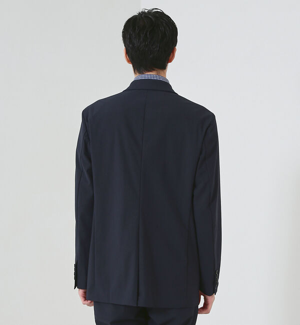 ABAHOUSE「【セットアップ対応/FLEX JACKET】トリコットツイル マルチストレッチ」|テーラードジャケット|