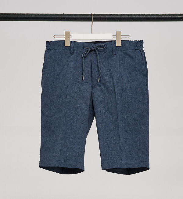 ABAHOUSE「ナチュラルタッチ アムンゼン イージーショーツ」|その他|ブルー