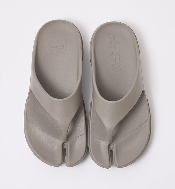 ABAHOUSE「【PAES /ペイズ】リカバリーサンダル [FLIP-FLOP]【予約】」|サンダル|グレー