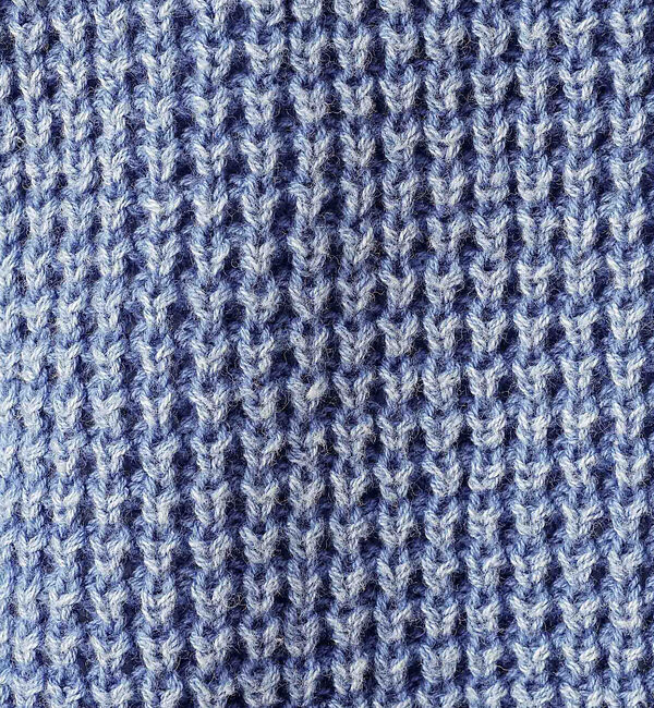 ABAHOUSE「【Revo.レボ】パウダーブリーチ加工ワッフルコットンニットクルー/ユニセックス」|ニット・セーター|