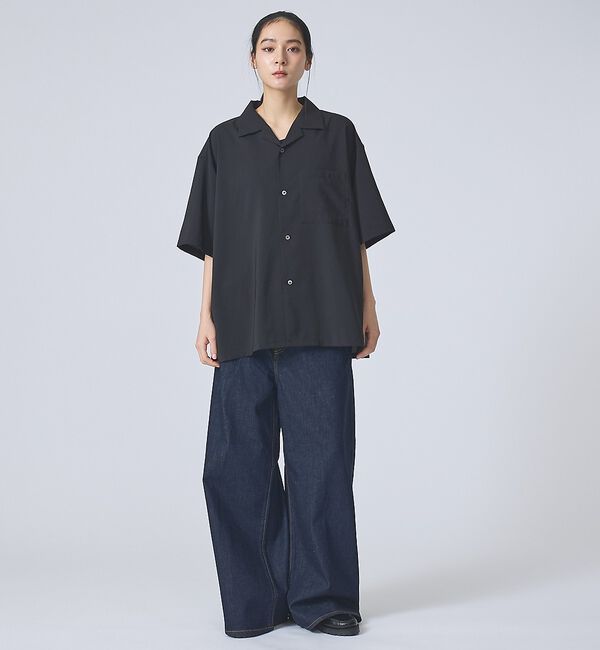 ABAHOUSE「【FORTUNA/フォルトゥナ】ECOTECOpenCollarShirts/エ」|シャツ・ブラウス|